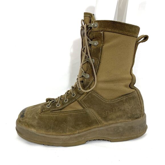 Belleville 330 COY ST Steel Toe Wide Combat Boots Reg Desert Tan Military SZ 9 W - Picture 2 of 14